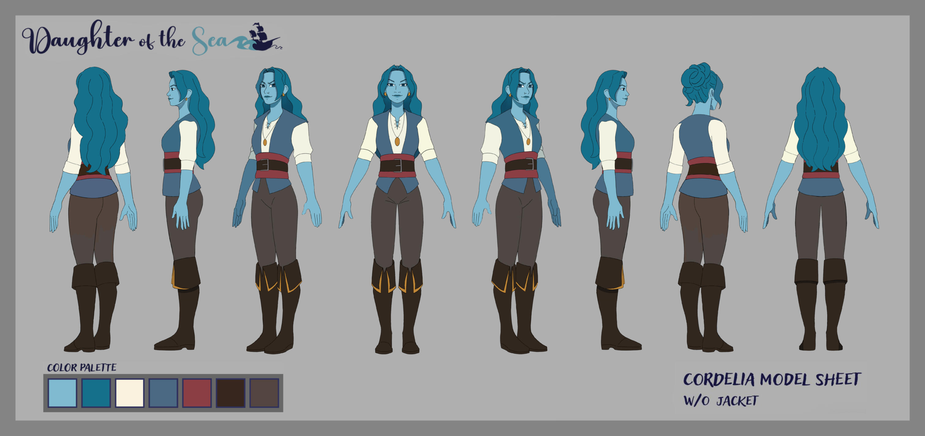 Cordelia - Full Model Sheet