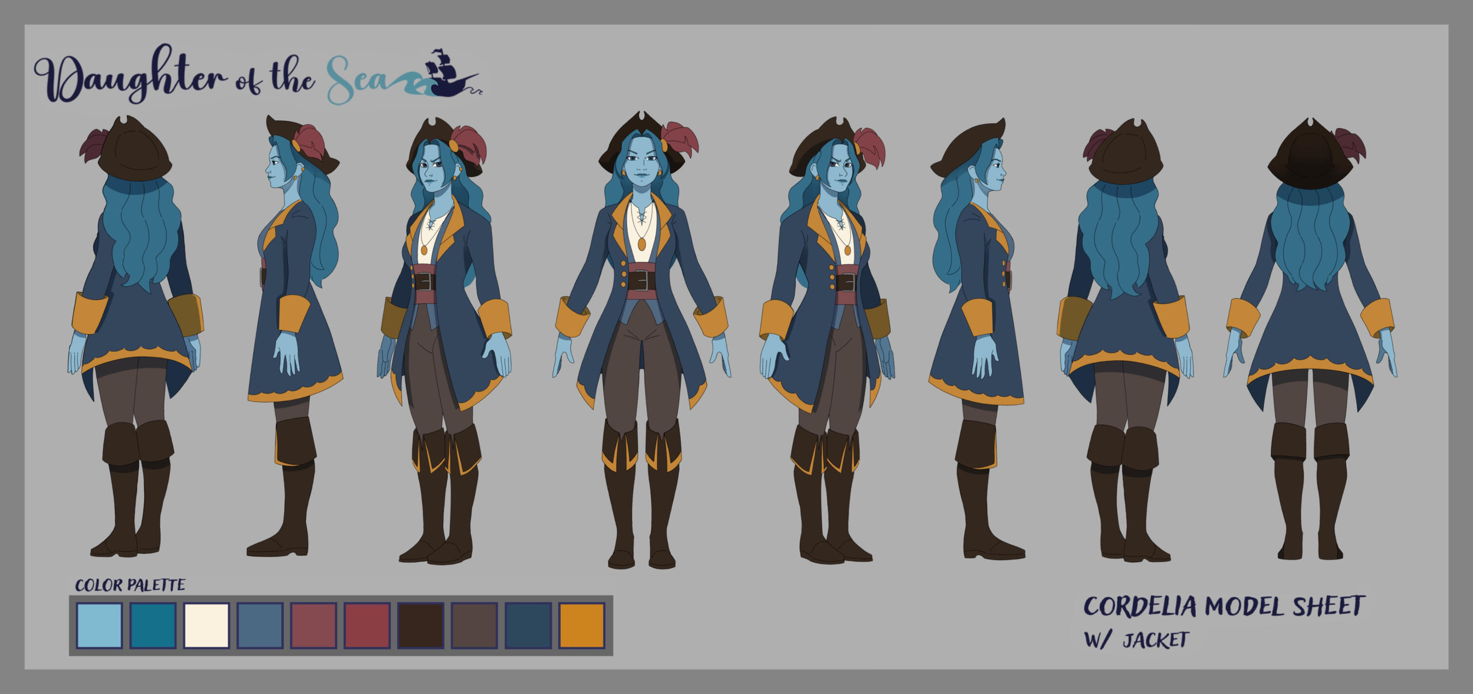 Cordelia - Full Model Sheet