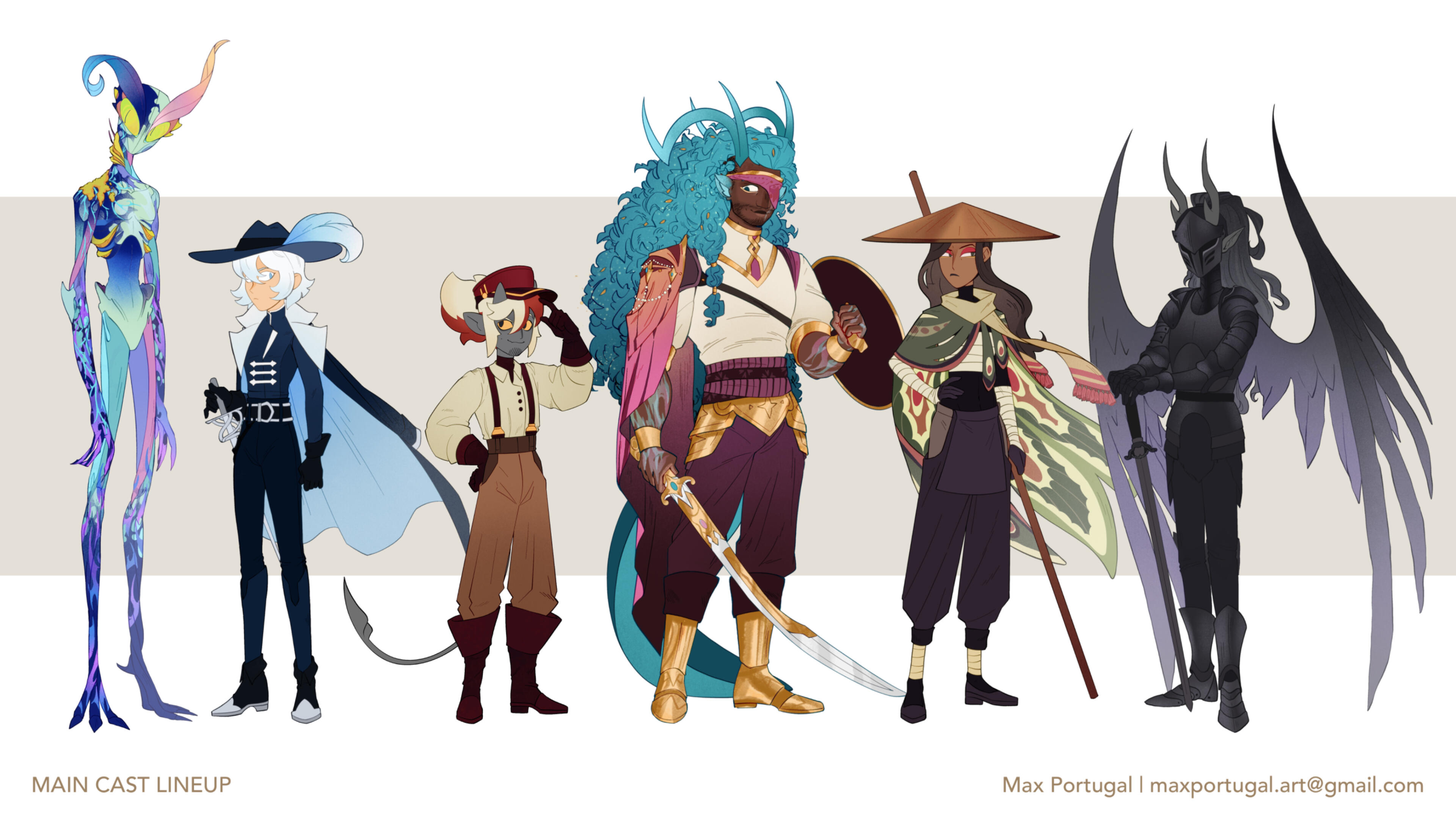 Main cast lineup