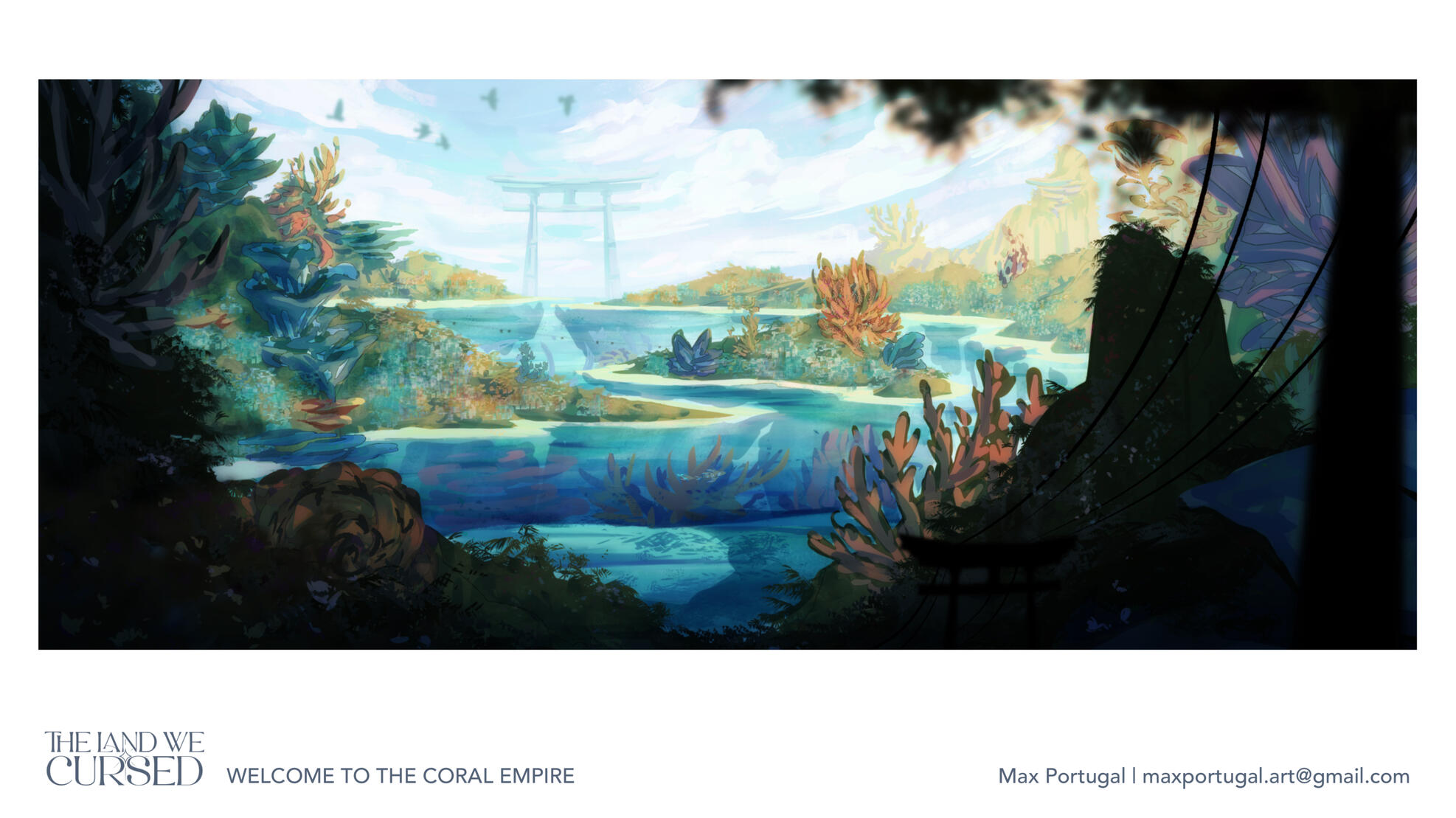 Coral empire establishing shot
